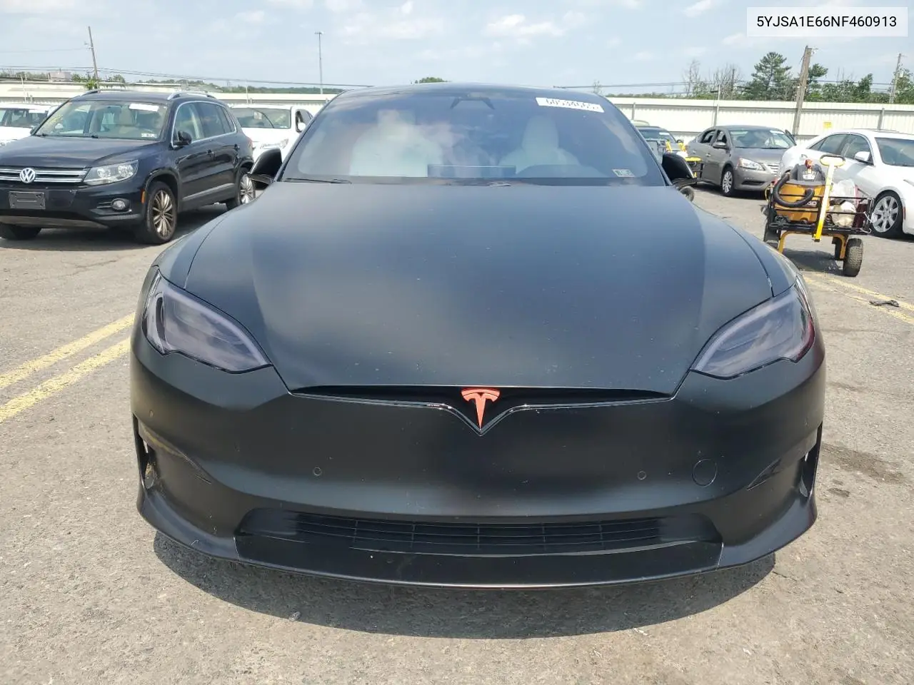 2022 Tesla Model S VIN: 5YJSA1E66NF460913 Lot: 60534665