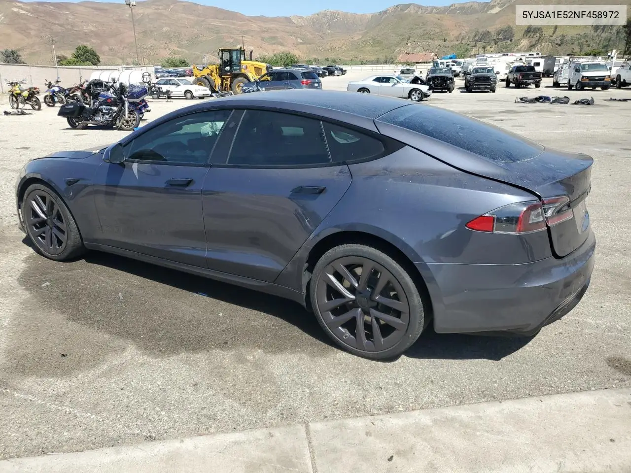 2022 Tesla Model S VIN: 5YJSA1E52NF458972 Lot: 60757205