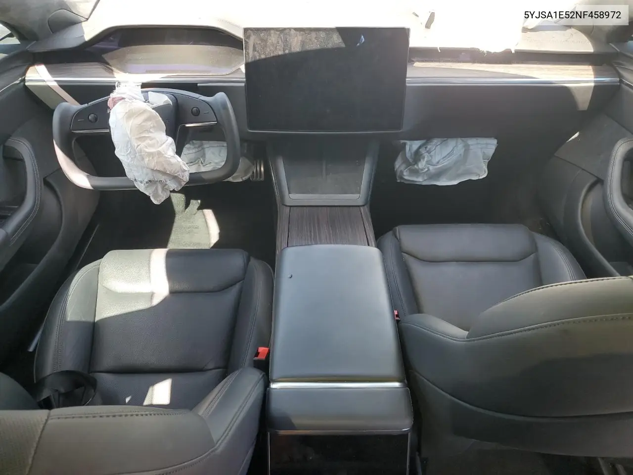 2022 Tesla Model S VIN: 5YJSA1E52NF458972 Lot: 60757205