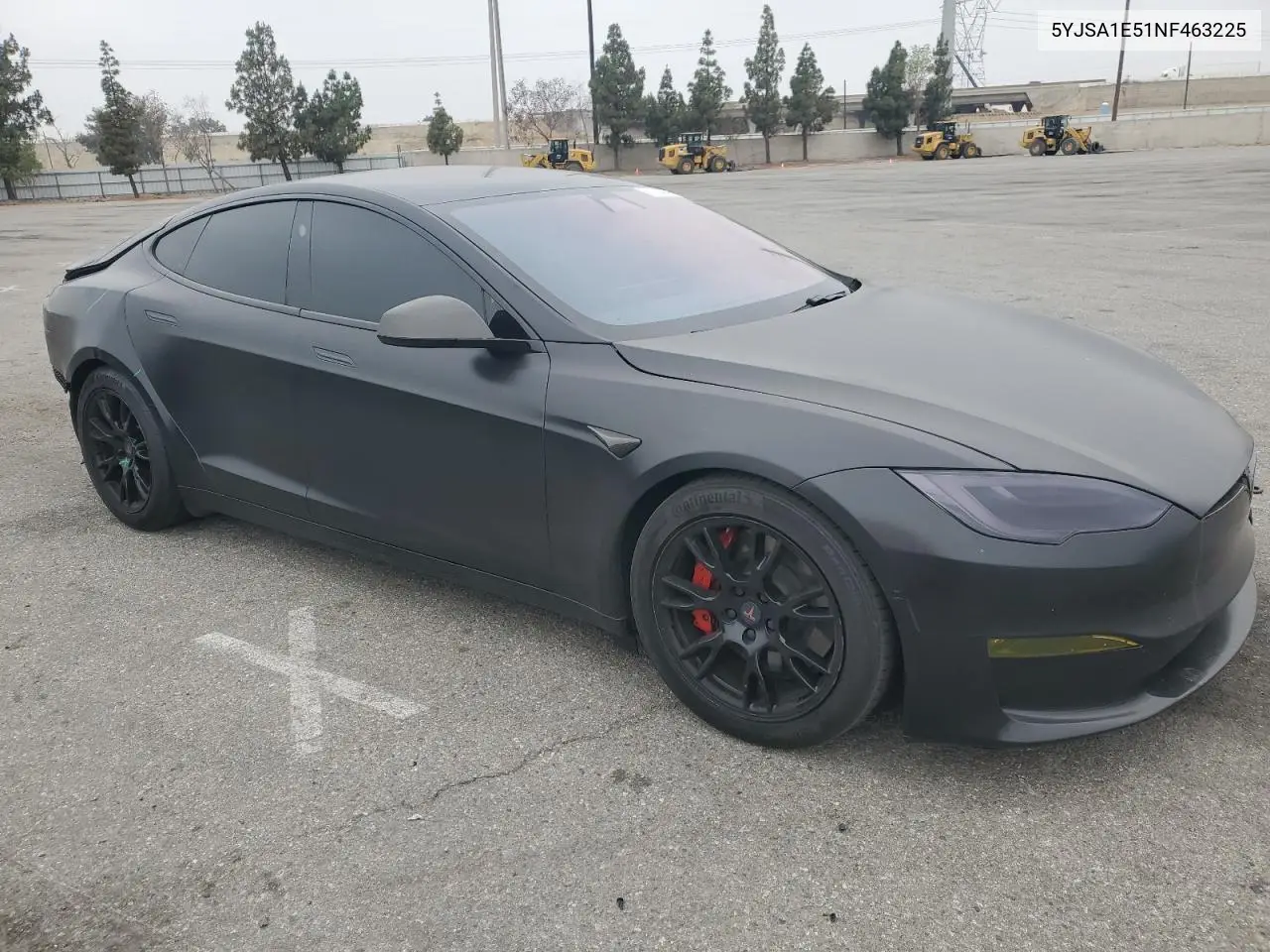 2022 Tesla Model S VIN: 5YJSA1E51NF463225 Lot: 61208445