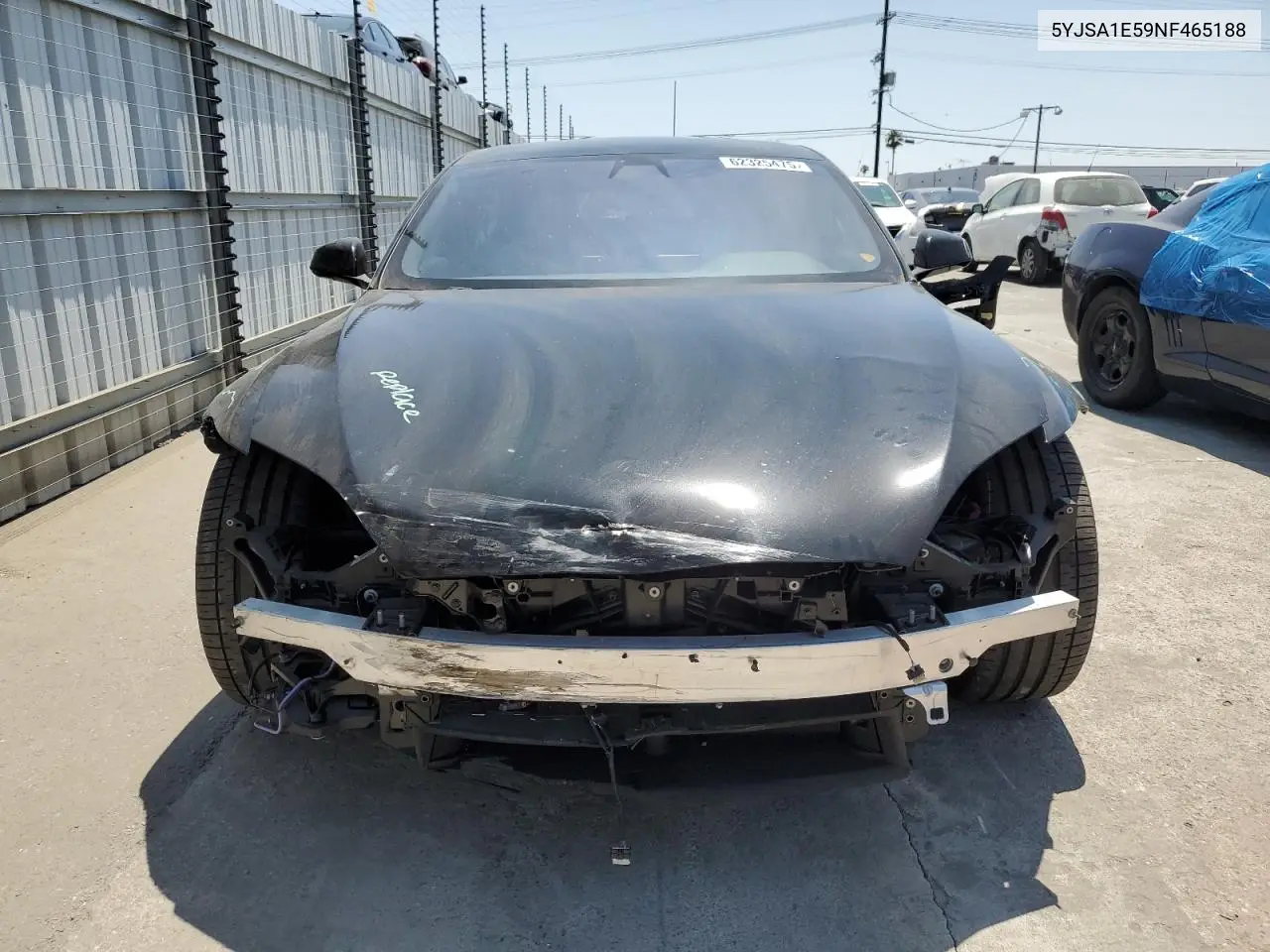 2022 Tesla Model S VIN: 5YJSA1E59NF465188 Lot: 62325475