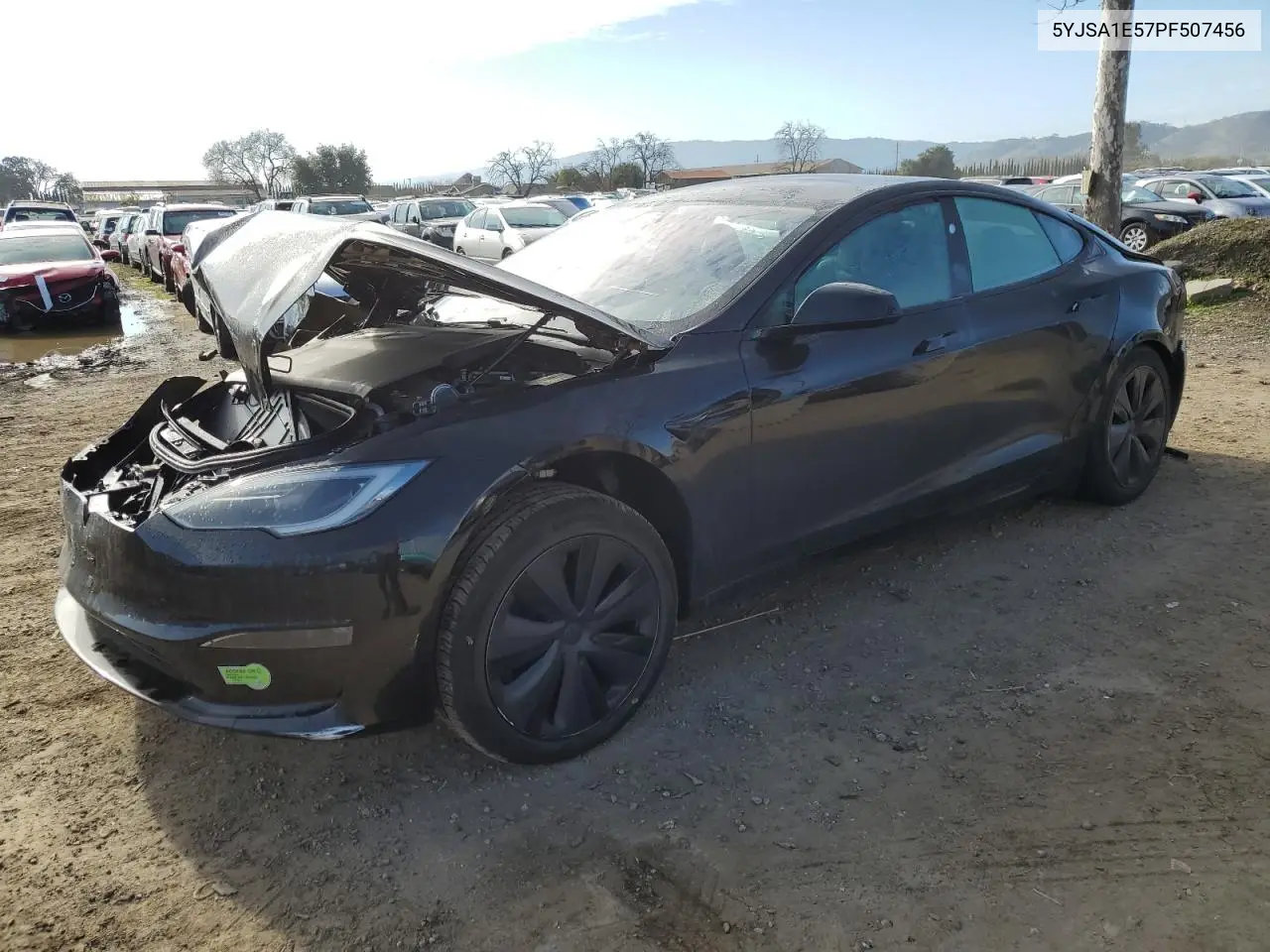 2023 Tesla Model S VIN: 5YJSA1E57PF507456 Lot: 44649945