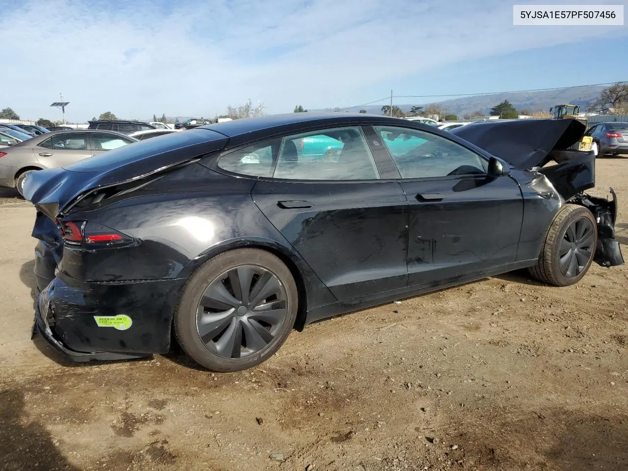 2023 Tesla Model S VIN: 5YJSA1E57PF507456 Lot: 44649945