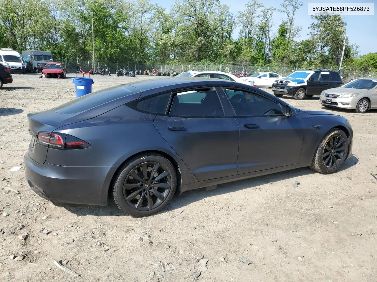 2023 Tesla Model S VIN: 5YJSA1E58PF526873 Lot: 55287025