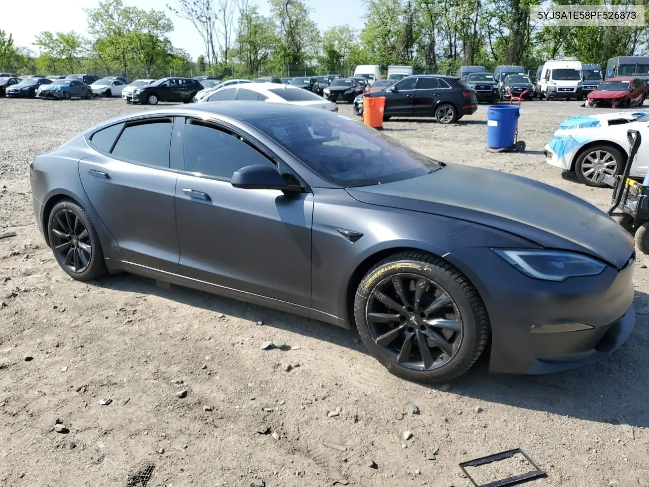 2023 Tesla Model S VIN: 5YJSA1E58PF526873 Lot: 55287025