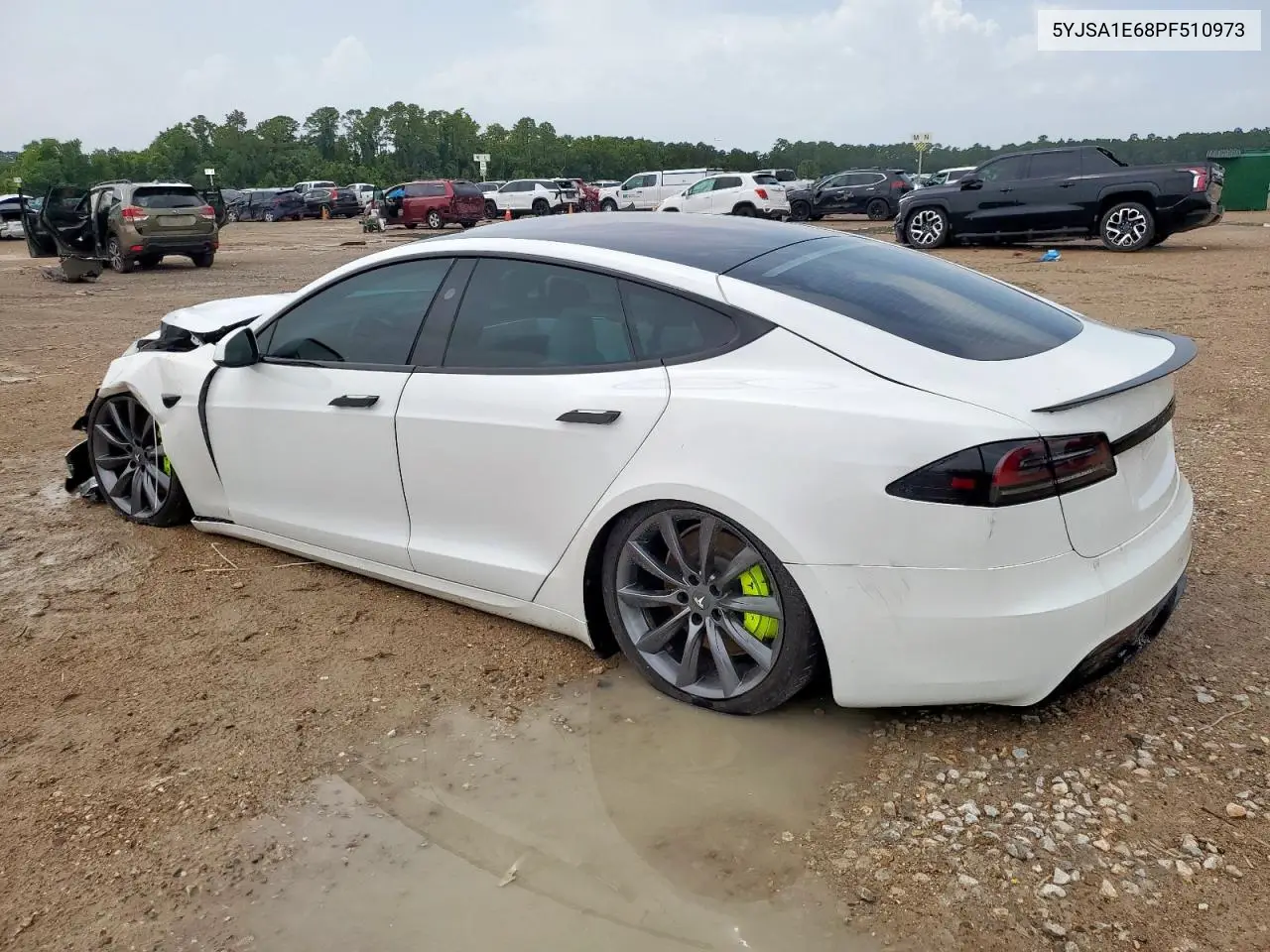 2023 Tesla Model S VIN: 5YJSA1E68PF510973 Lot: 63005675