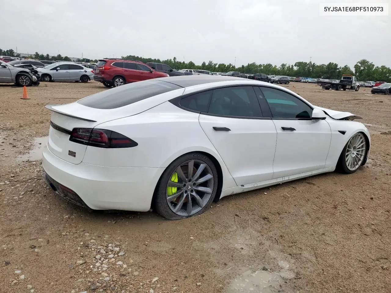 2023 Tesla Model S VIN: 5YJSA1E68PF510973 Lot: 63005675