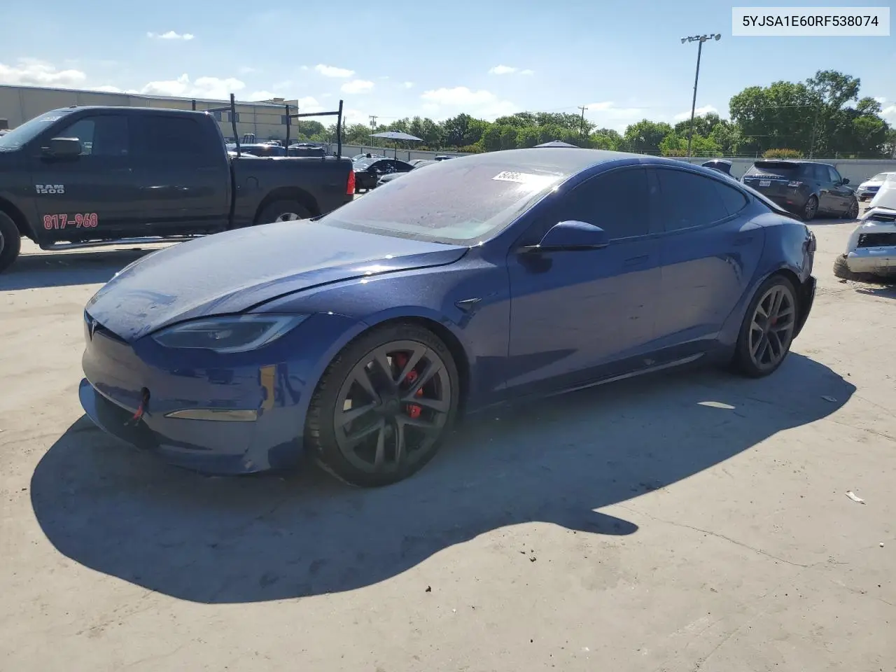 2024 Tesla Model S VIN: 5YJSA1E60RF538074 Lot: 56683205