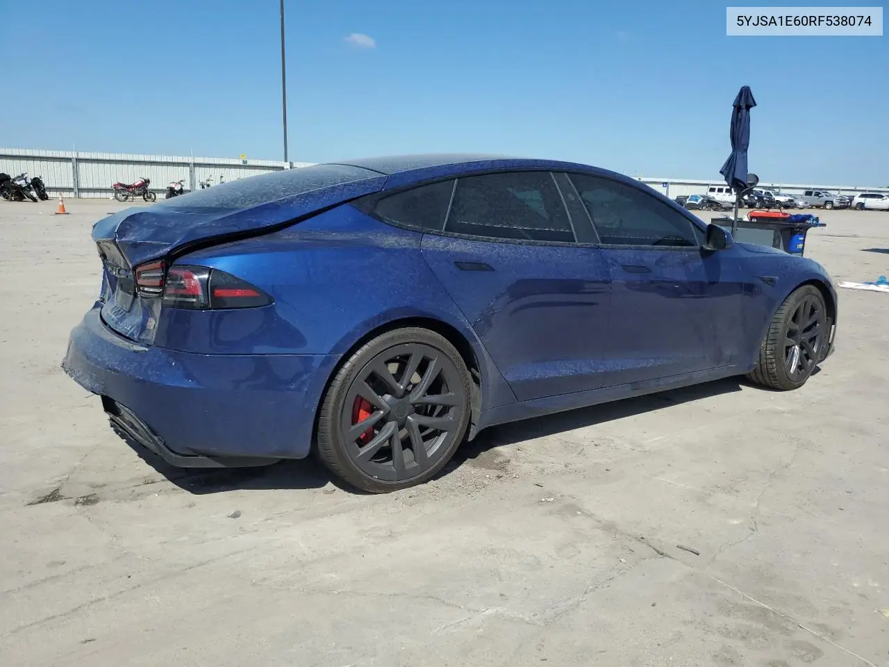 2024 Tesla Model S VIN: 5YJSA1E60RF538074 Lot: 56683205