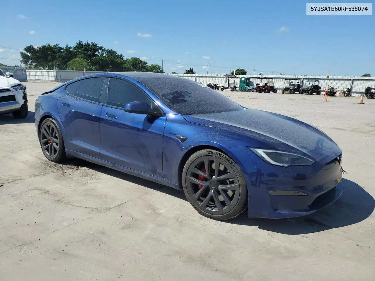 2024 Tesla Model S VIN: 5YJSA1E60RF538074 Lot: 56683205