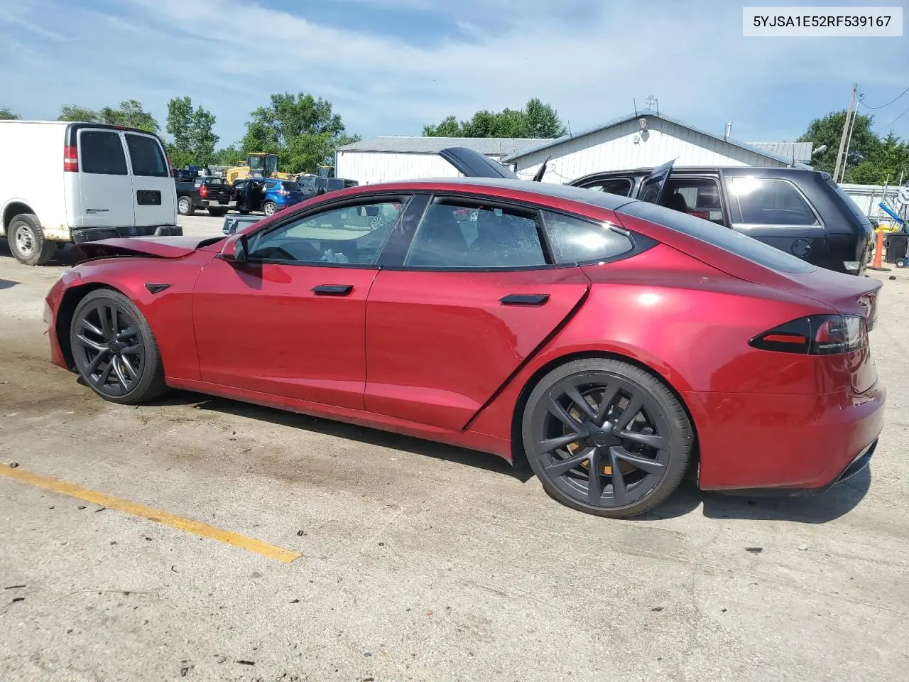 2024 Tesla Model S VIN: 5YJSA1E52RF539167 Lot: 61852985