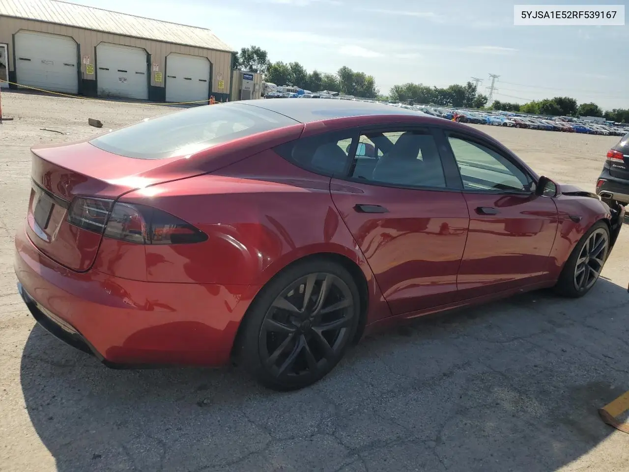 2024 Tesla Model S VIN: 5YJSA1E52RF539167 Lot: 61852985
