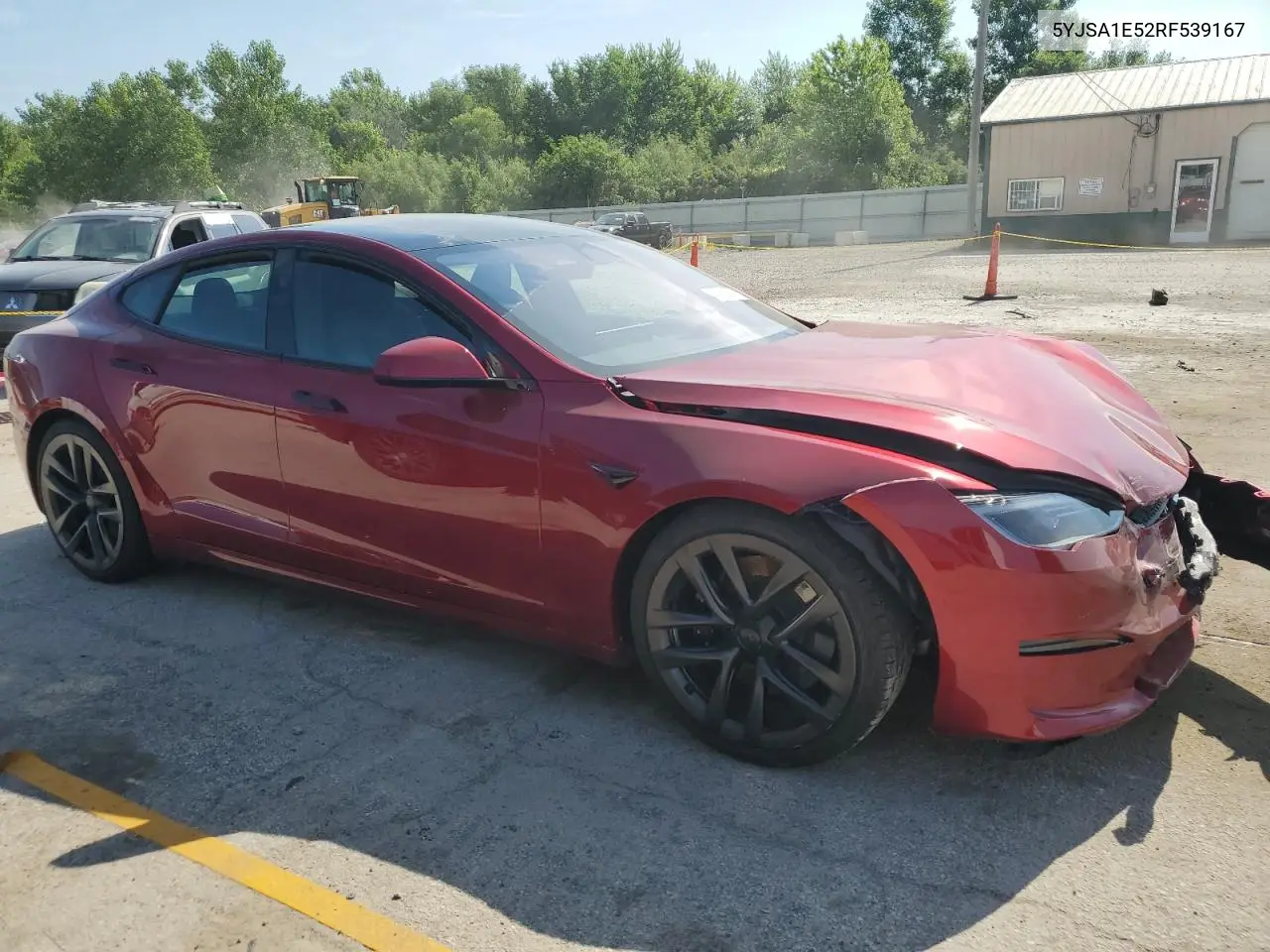 2024 Tesla Model S VIN: 5YJSA1E52RF539167 Lot: 61852985