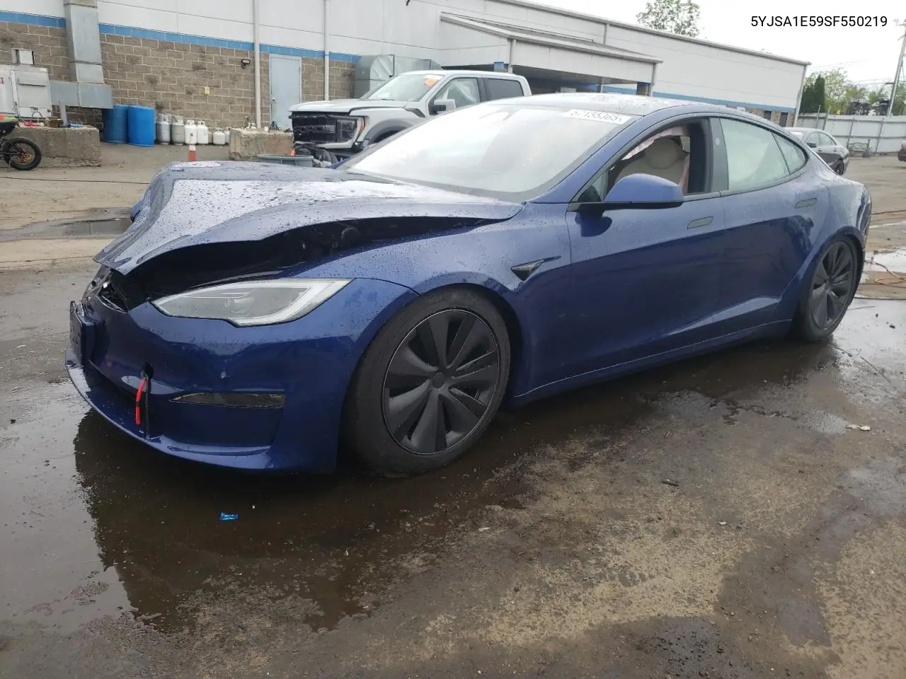 2025 Tesla Model S VIN: 5YJSA1E59SF550219 Lot: 57155365