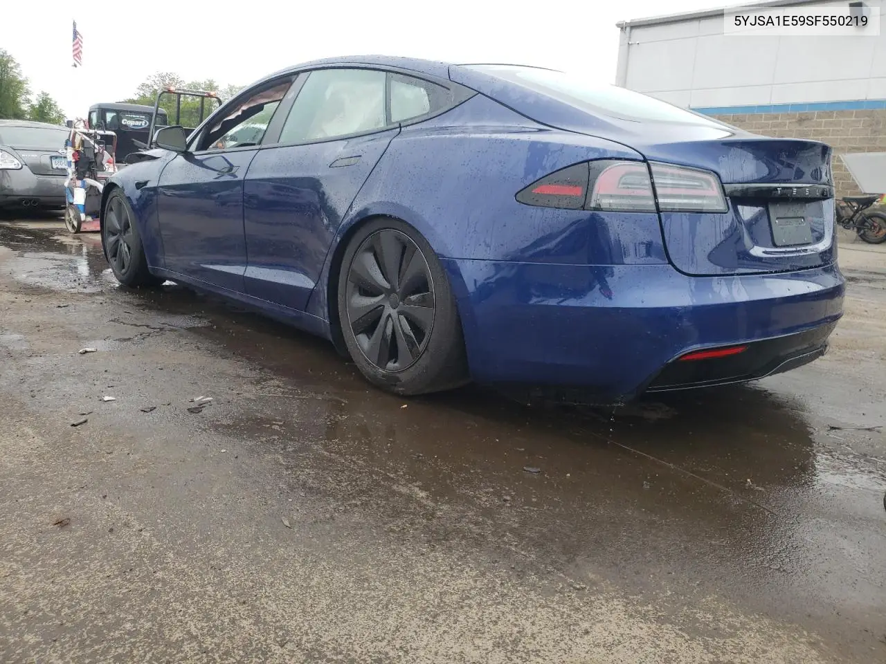 2025 Tesla Model S VIN: 5YJSA1E59SF550219 Lot: 57155365