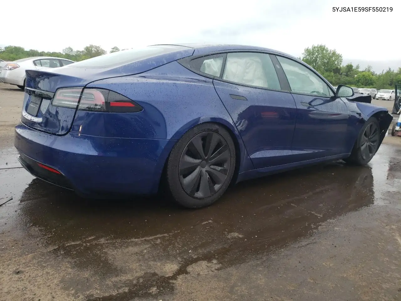 2025 Tesla Model S VIN: 5YJSA1E59SF550219 Lot: 57155365