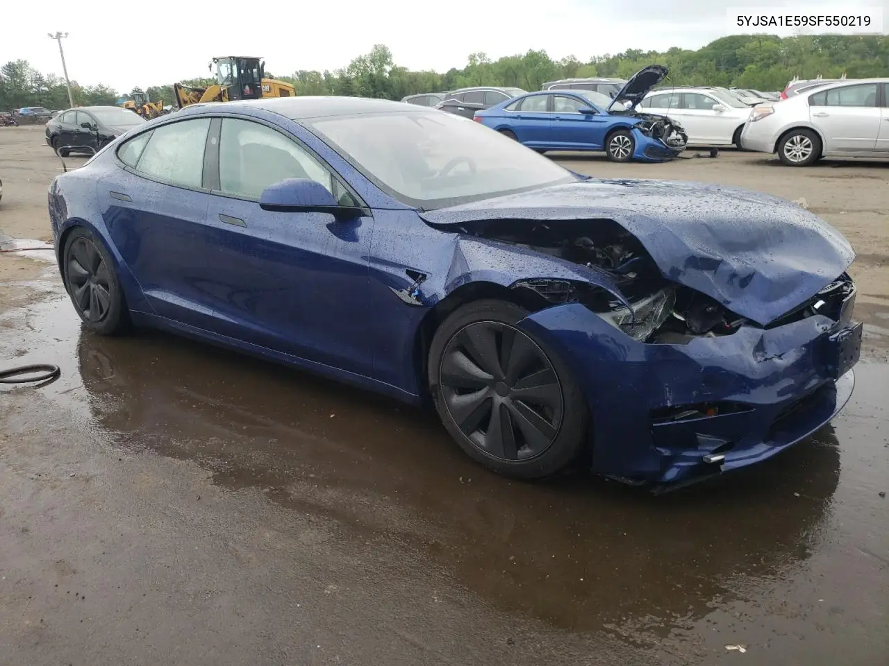 2025 Tesla Model S VIN: 5YJSA1E59SF550219 Lot: 57155365