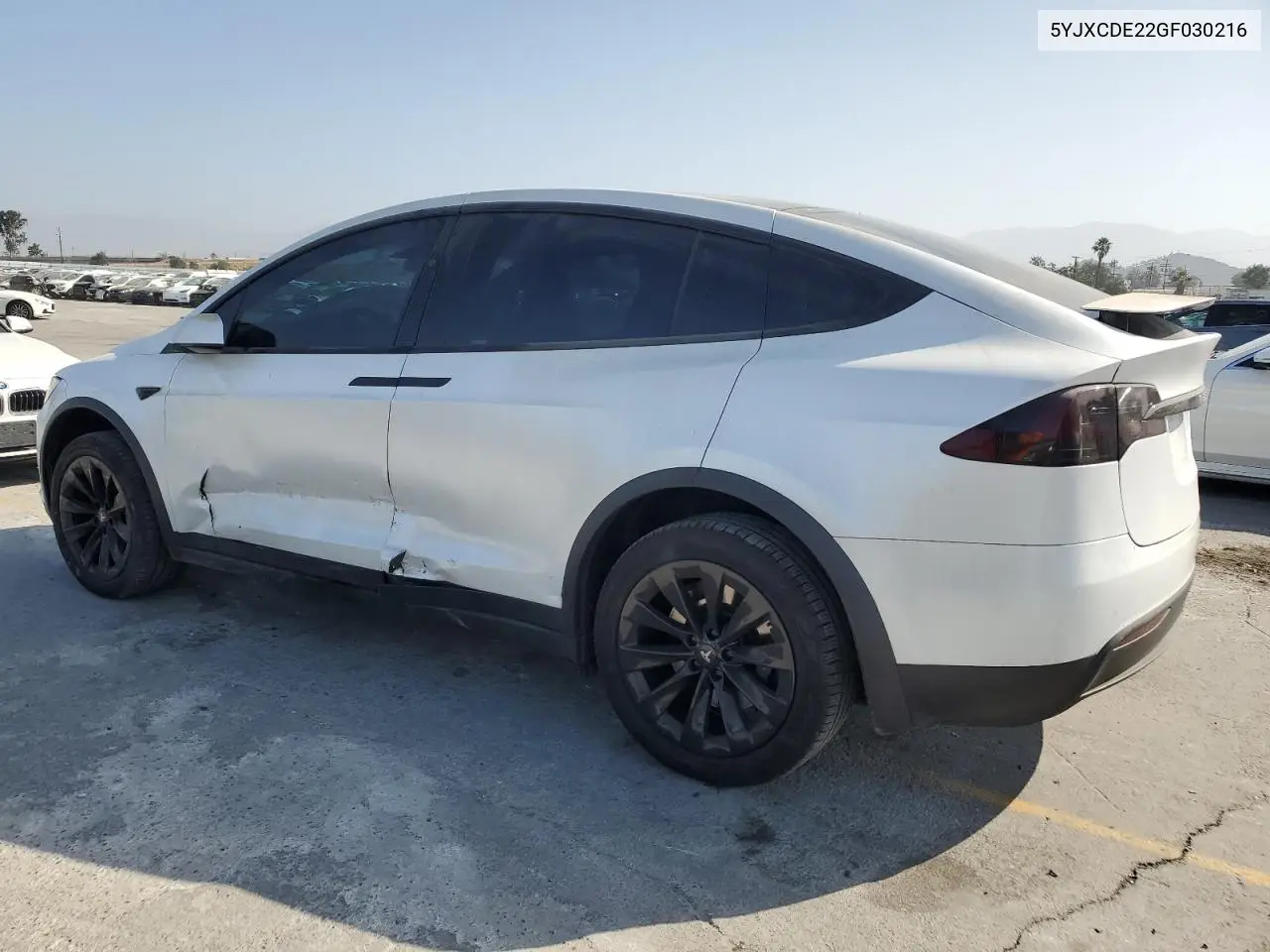 2016 Tesla Model X VIN: 5YJXCDE22GF030216 Lot: 61495605