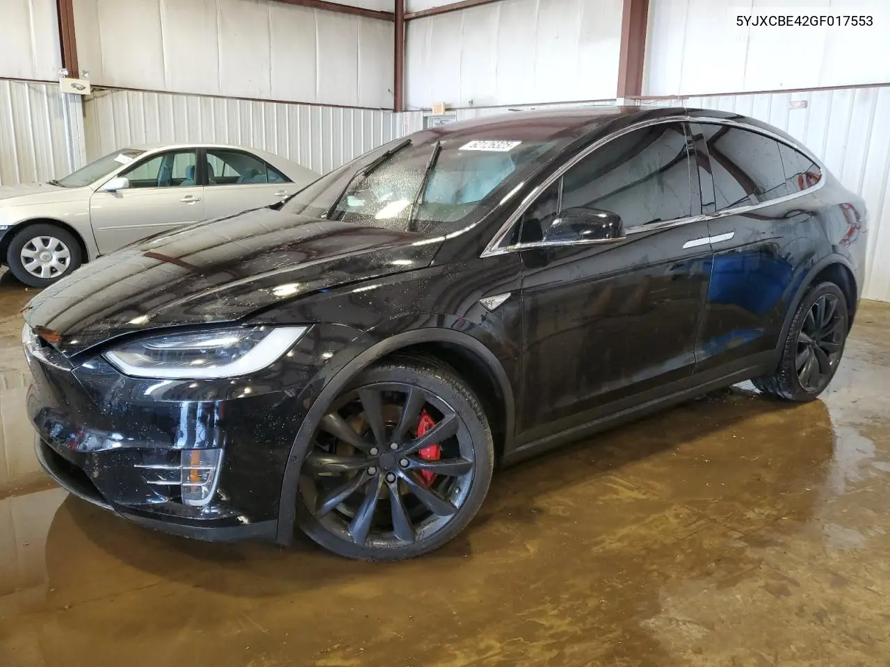 2016 Tesla Model X VIN: 5YJXCBE42GF017553 Lot: 62126325