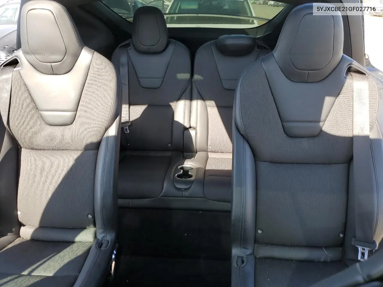 2016 Tesla Model X VIN: 5YJXCBE21GF027716 Lot: 62793665