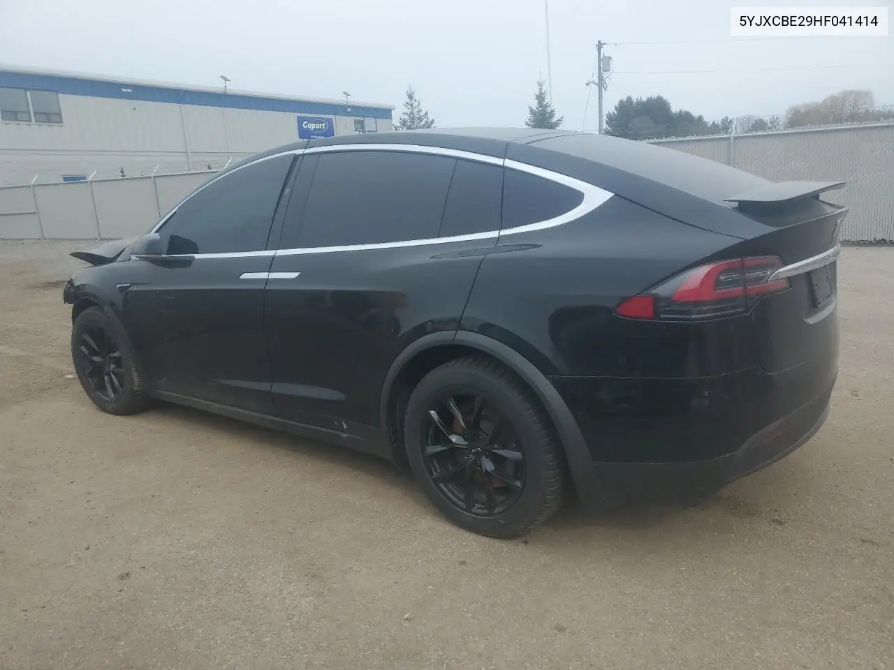 2017 Tesla Model X VIN: 5YJXCBE29HF041414 Lot: 48768455