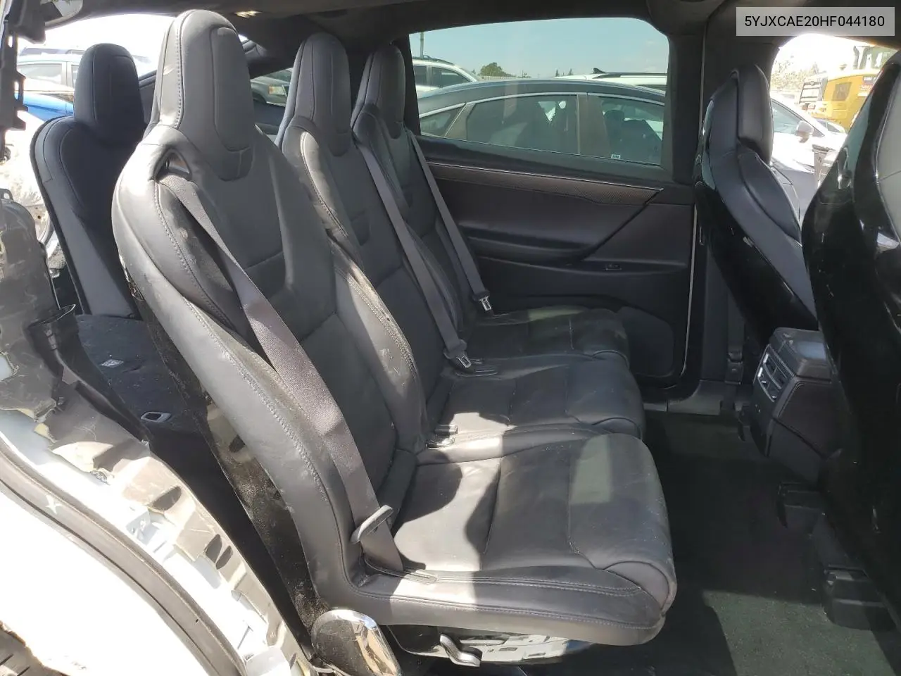 2017 Tesla Model X VIN: 5YJXCAE20HF044180 Lot: 56961055