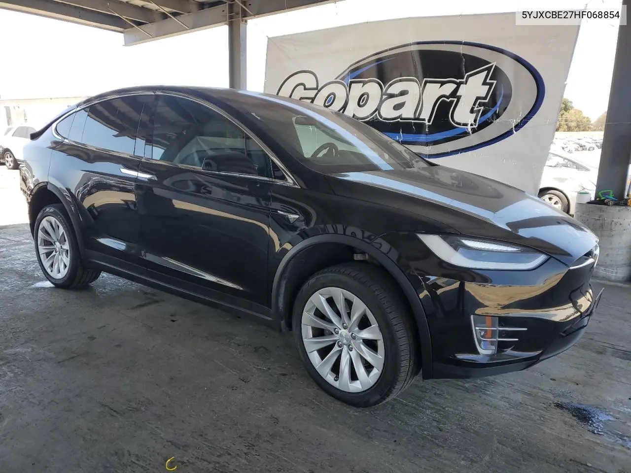 2017 Tesla Model X VIN: 5YJXCBE27HF068854 Lot: 60812335