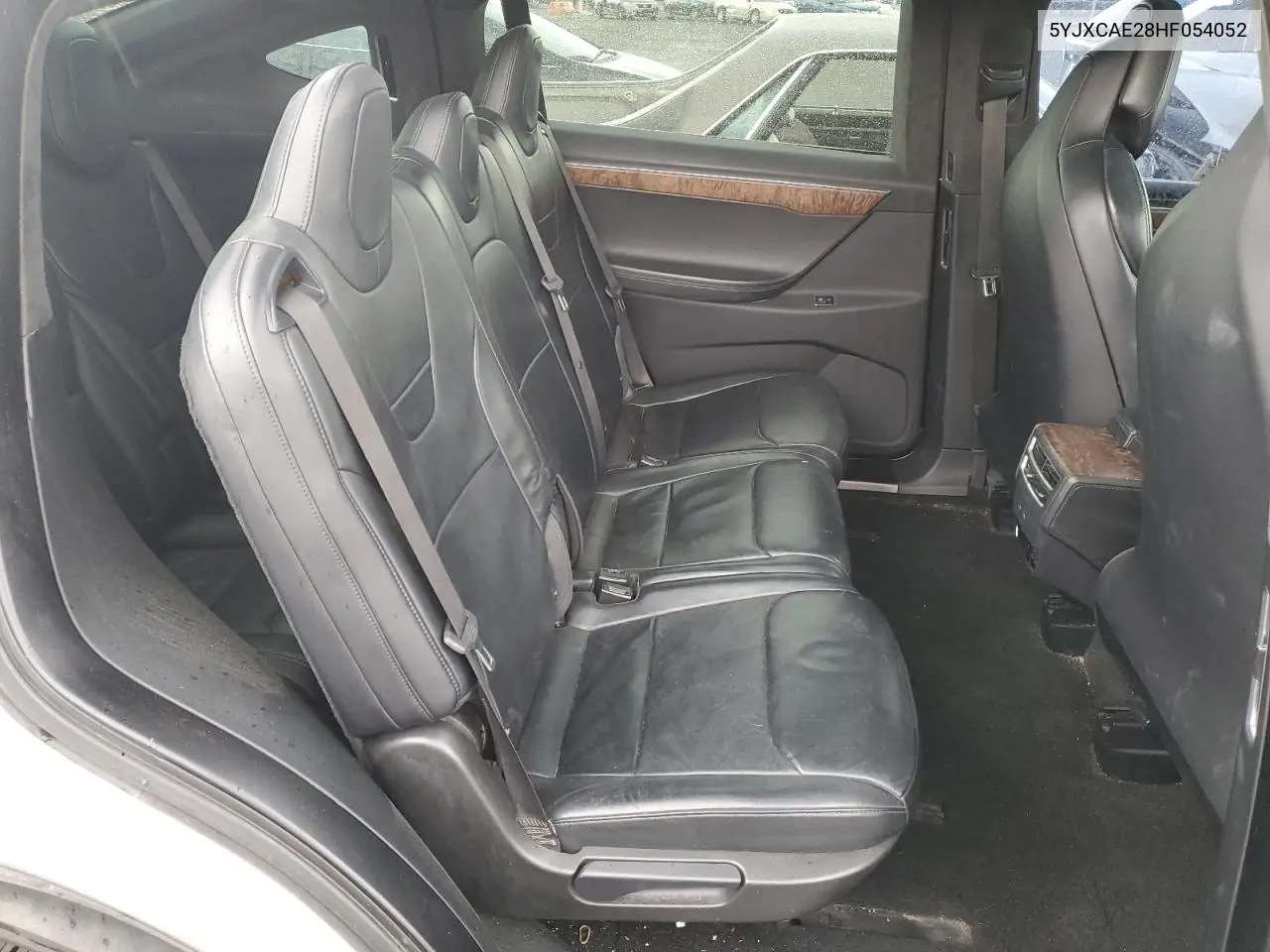 2017 Tesla Model X VIN: 5YJXCAE28HF054052 Lot: 63107325