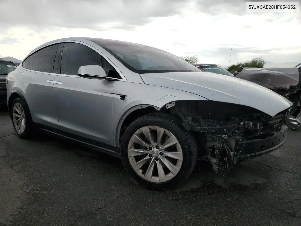 2017 Tesla Model X VIN: 5YJXCAE28HF054052 Lot: 63107325
