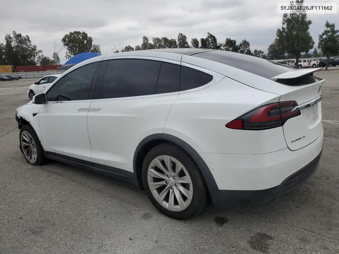 2018 Tesla Model X VIN: 5YJXCAE26JF111662 Lot: 54129765