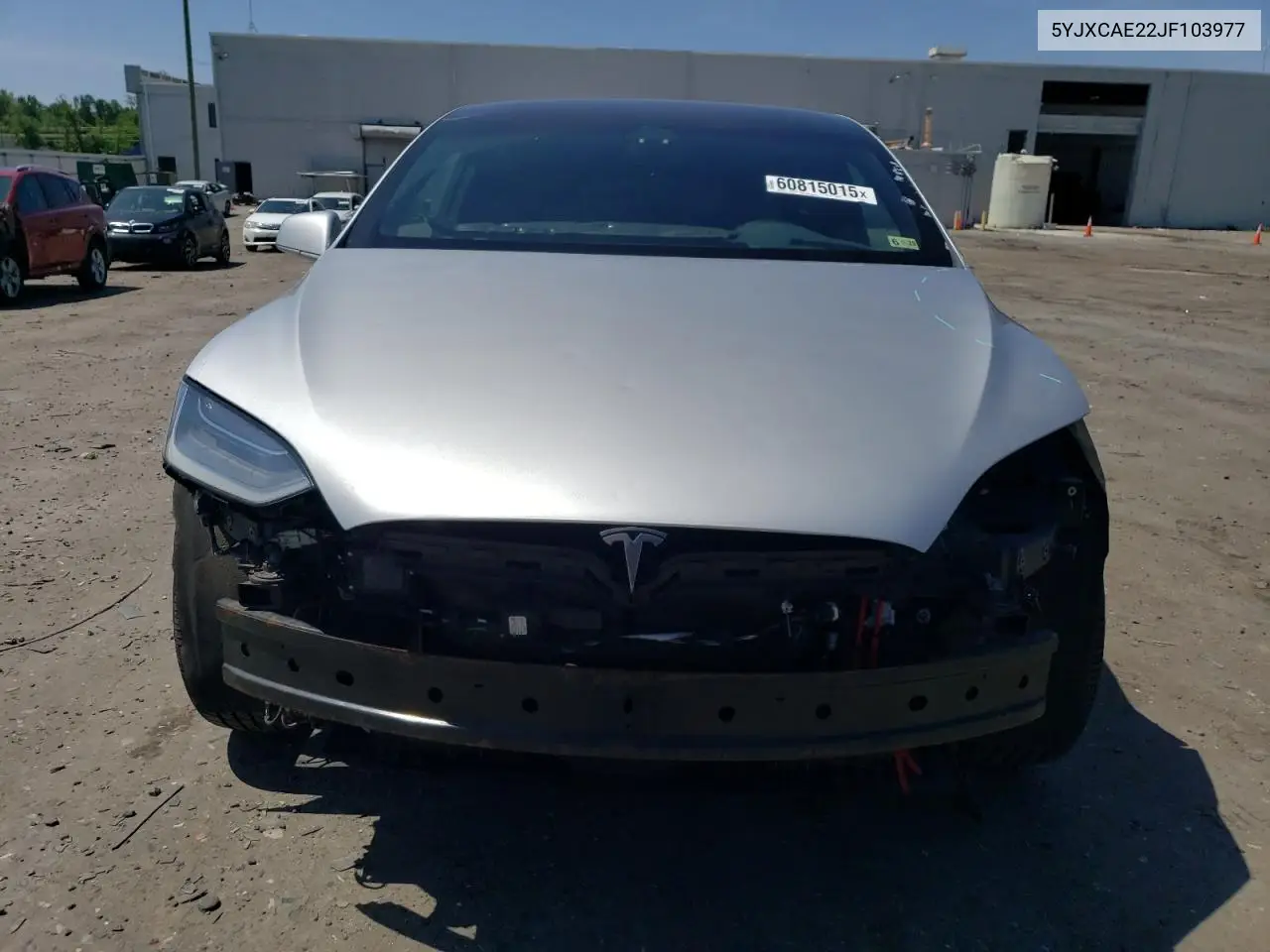 2018 Tesla Model X VIN: 5YJXCAE22JF103977 Lot: 60815015