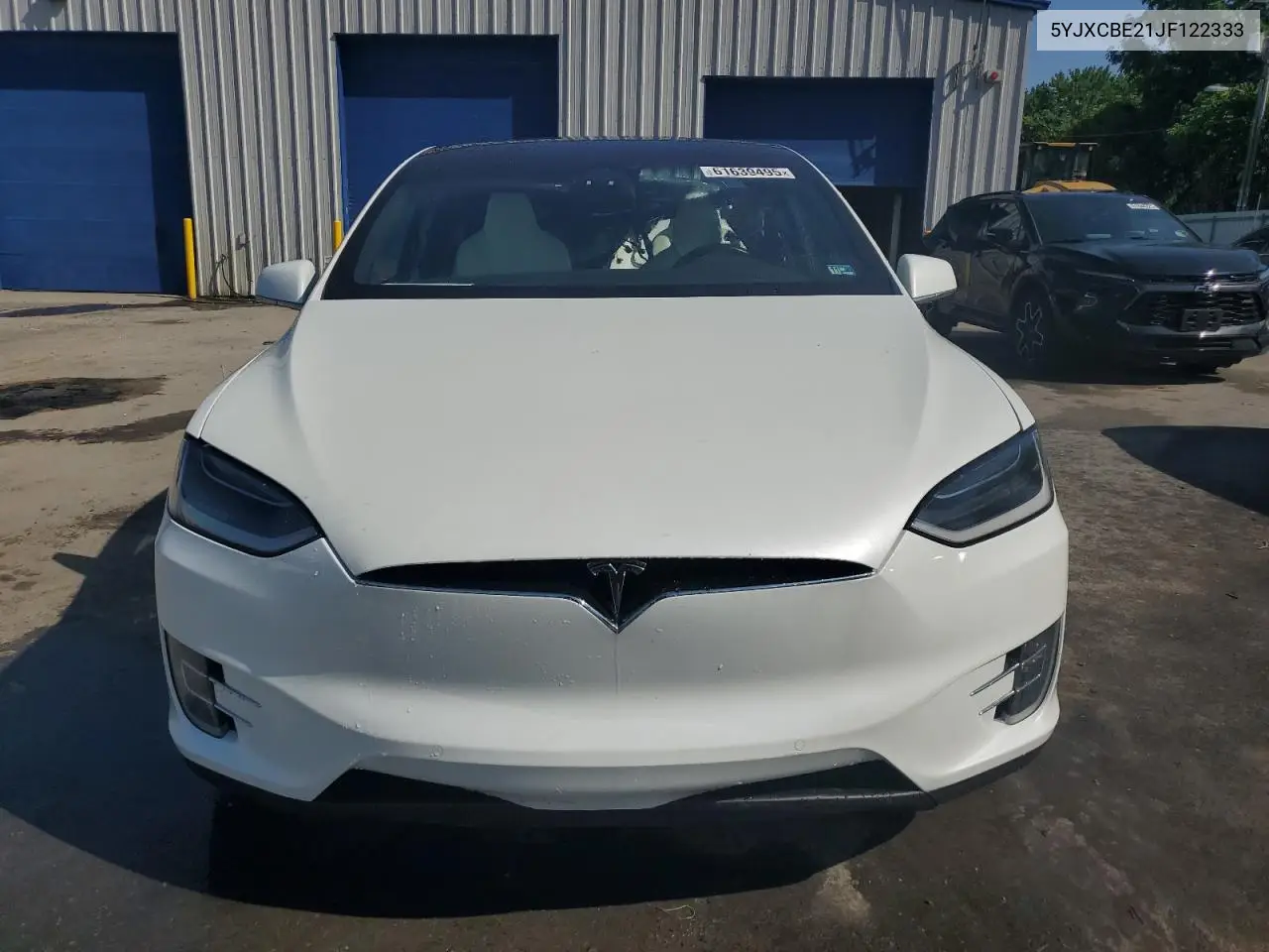 2018 Tesla Model X VIN: 5YJXCBE21JF122333 Lot: 61639495