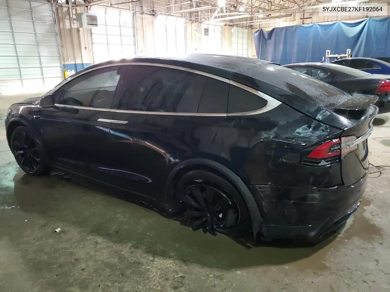 2019 Tesla Model X VIN: 5YJXCBE27KF192064 Lot: 48924455