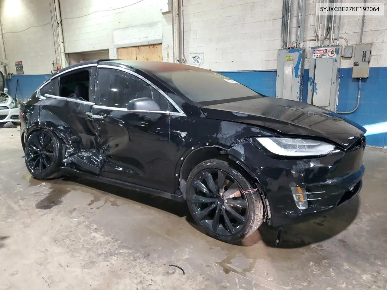 2019 Tesla Model X VIN: 5YJXCBE27KF192064 Lot: 48924455