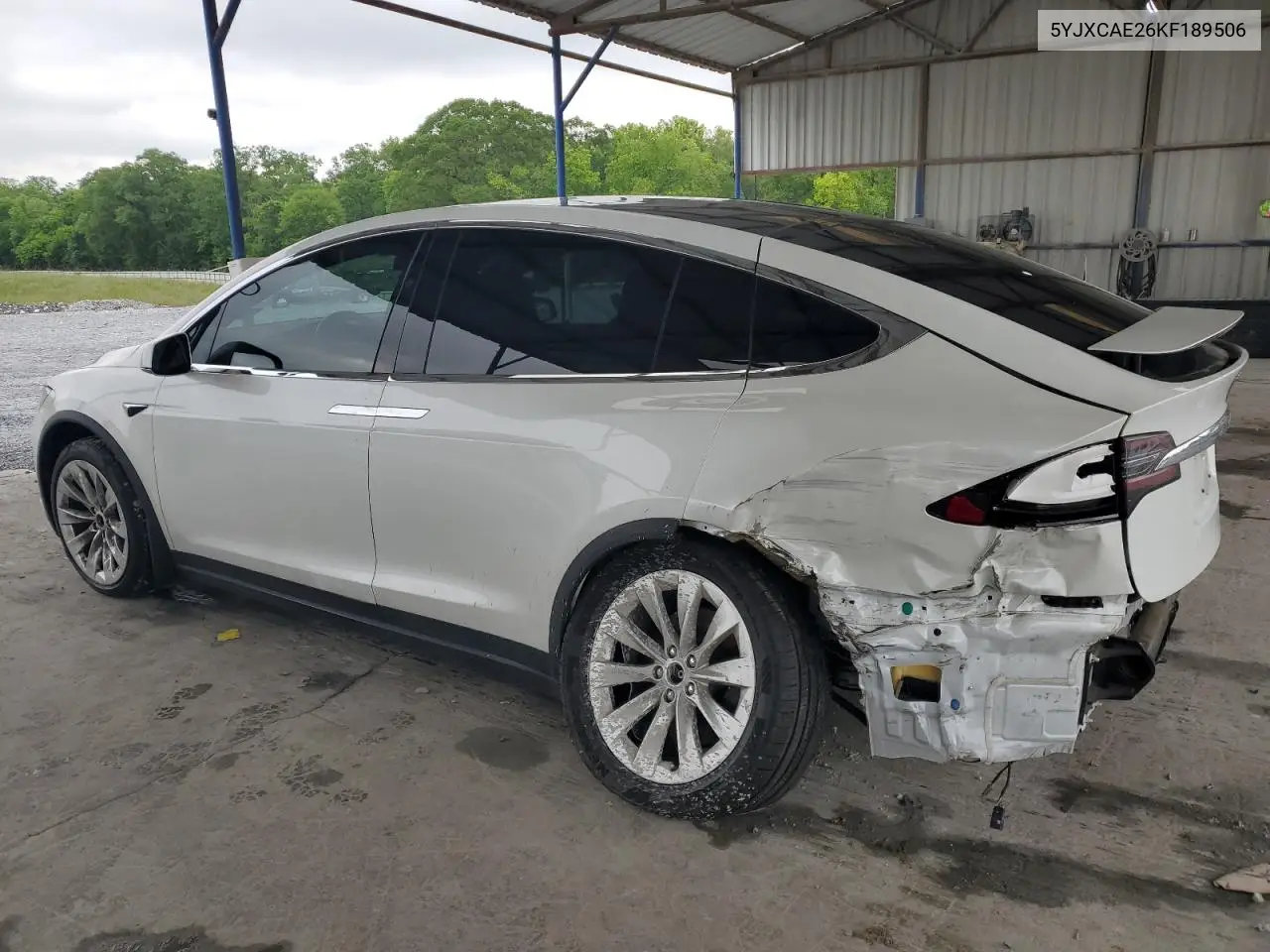 2019 Tesla Model X VIN: 5YJXCAE26KF189506 Lot: 53944565