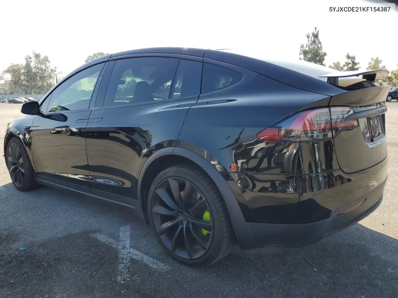 2019 Tesla Model X VIN: 5YJXCDE21KF154387 Lot: 54371735