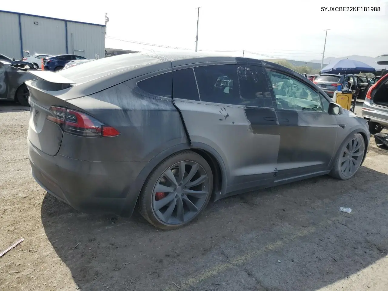 2019 Tesla Model X VIN: 5YJXCBE22KF181988 Lot: 62321265