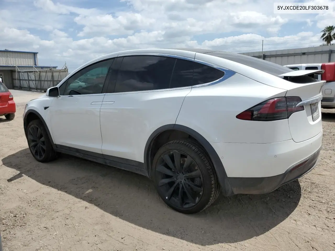 2020 Tesla Model X VIN: 5YJXCDE20LF303678 Lot: 53026705