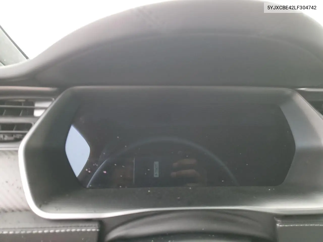 2020 Tesla Model X VIN: 5YJXCBE42LF304742 Lot: 53614825