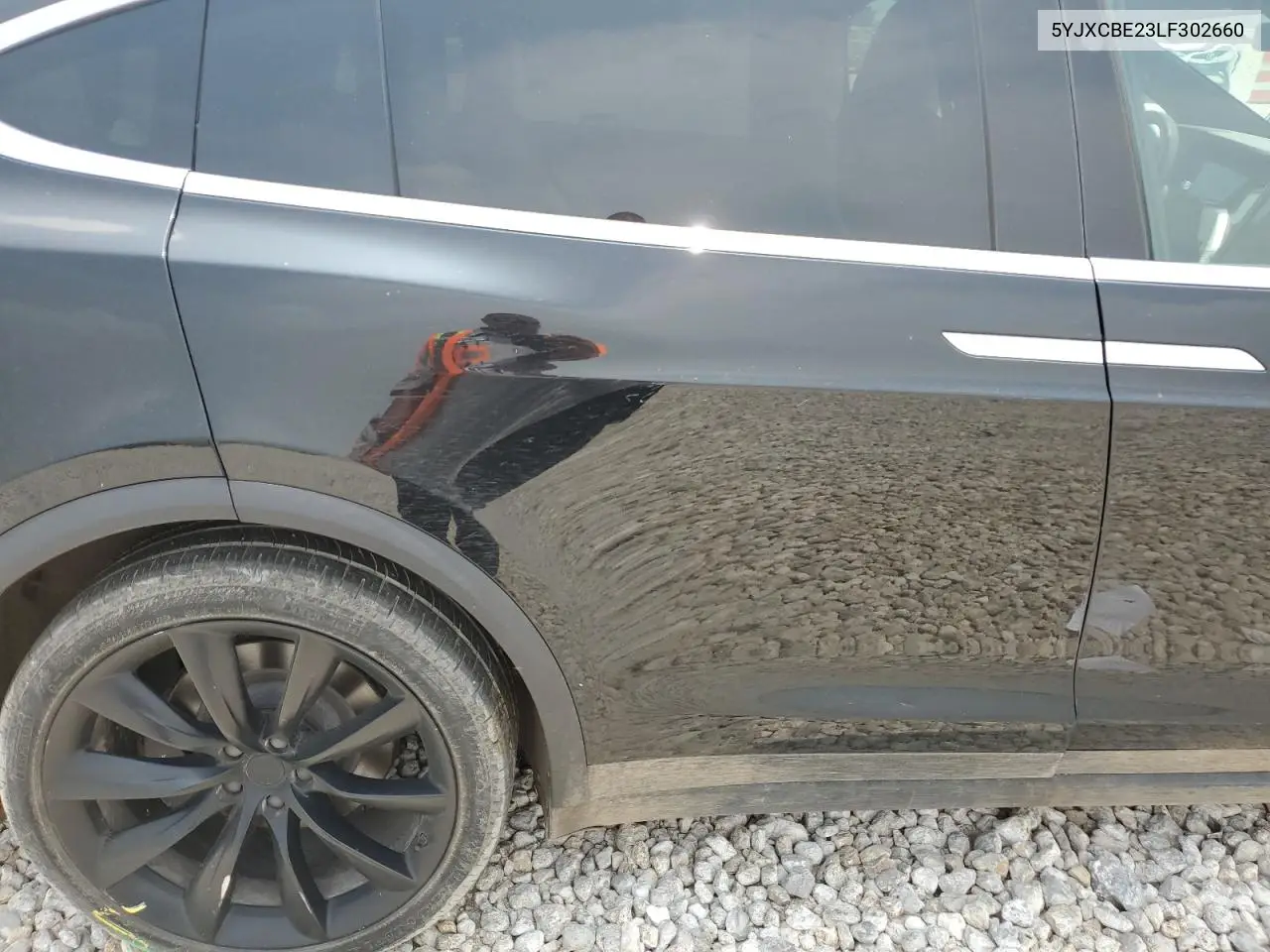 2020 Tesla Model X VIN: 5YJXCBE23LF302660 Lot: 54181524