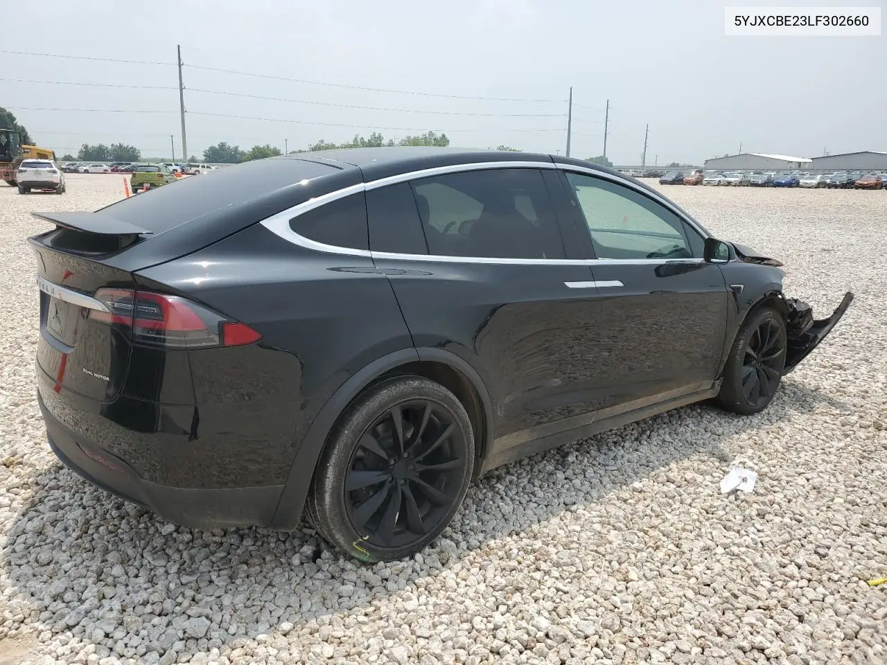 2020 Tesla Model X VIN: 5YJXCBE23LF302660 Lot: 54181524