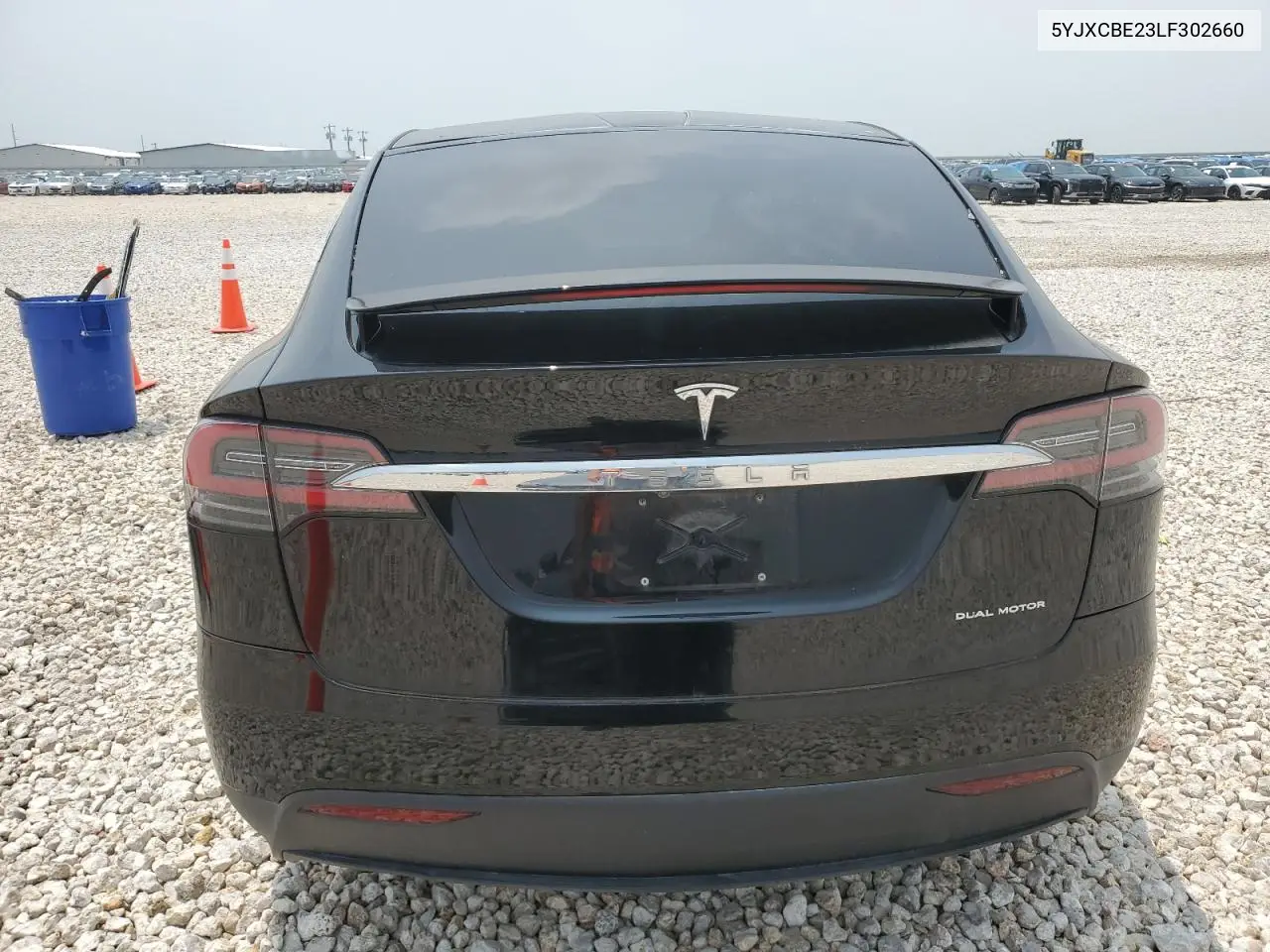 2020 Tesla Model X VIN: 5YJXCBE23LF302660 Lot: 54181524