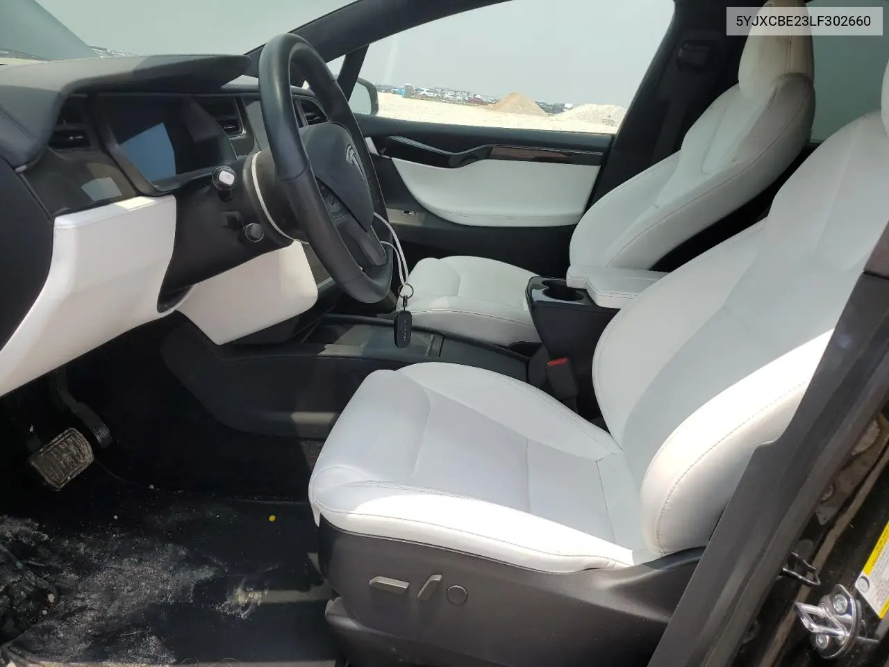 2020 Tesla Model X VIN: 5YJXCBE23LF302660 Lot: 54181524