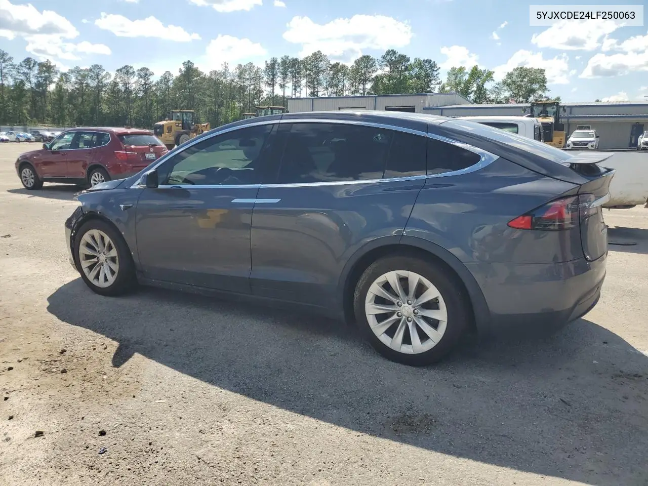 2020 Tesla Model X VIN: 5YJXCDE24LF250063 Lot: 56341935