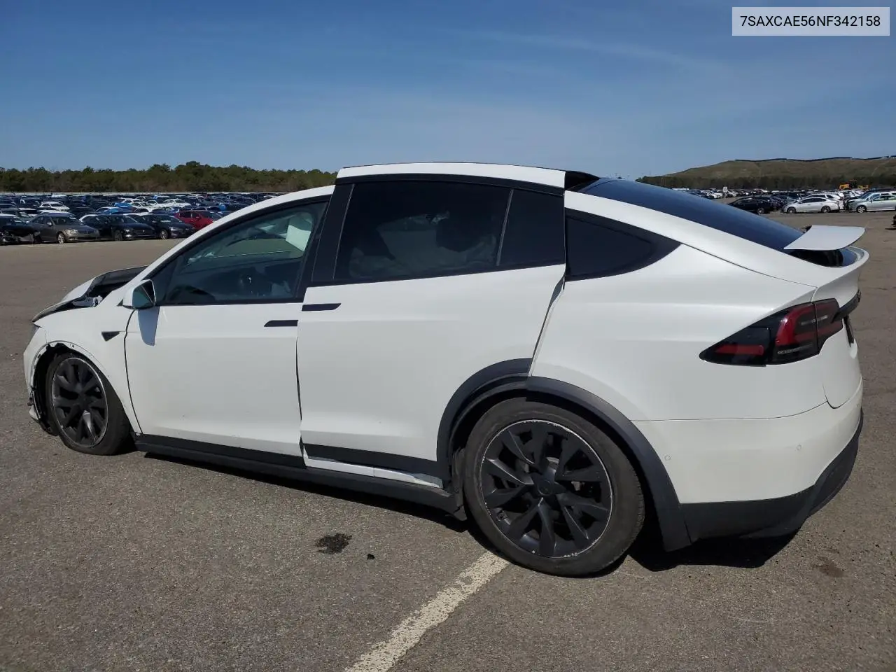2022 Tesla Model X VIN: 7SAXCAE56NF342158 Lot: 51333725
