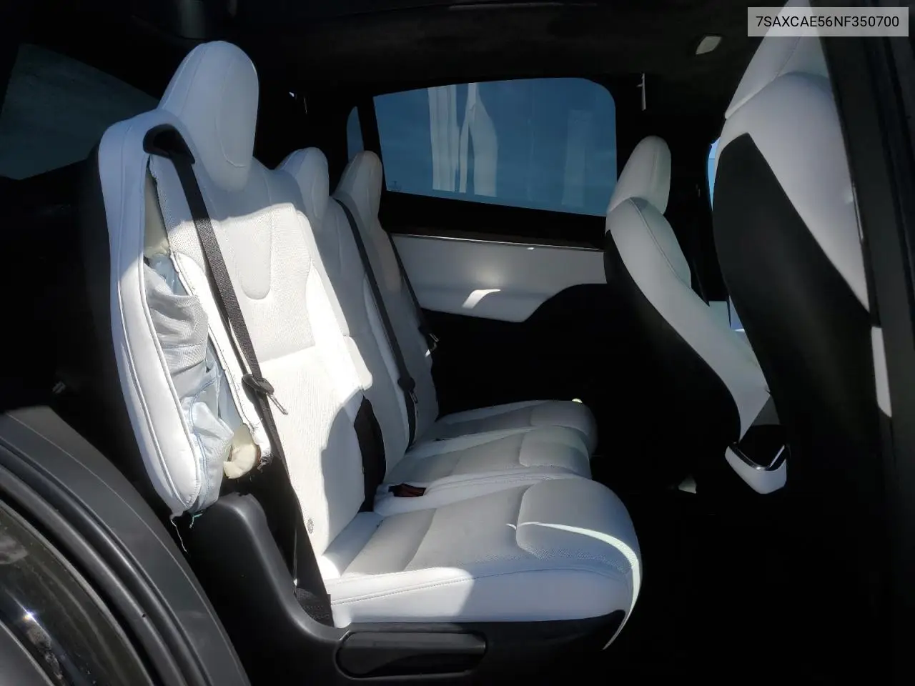 2022 Tesla Model X VIN: 7SAXCAE56NF350700 Lot: 56210705