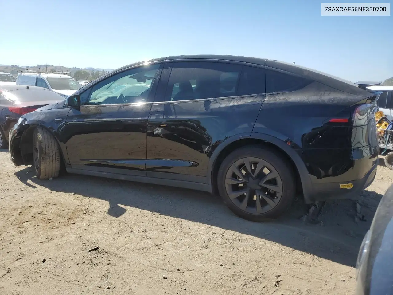2022 Tesla Model X VIN: 7SAXCAE56NF350700 Lot: 56210705