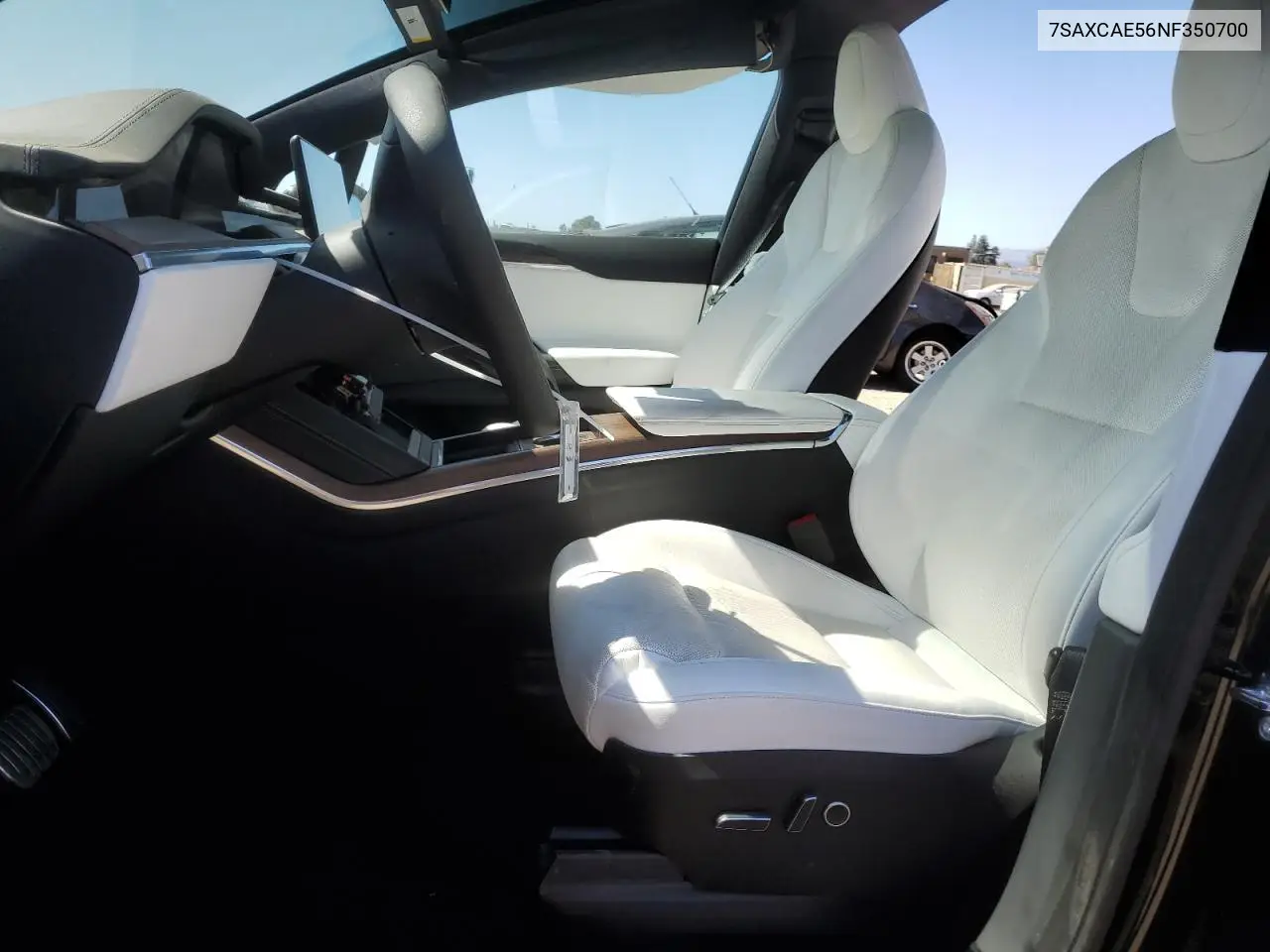 2022 Tesla Model X VIN: 7SAXCAE56NF350700 Lot: 56210705