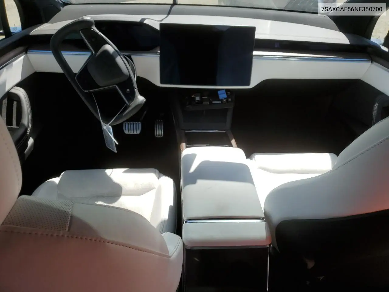 2022 Tesla Model X VIN: 7SAXCAE56NF350700 Lot: 56210705