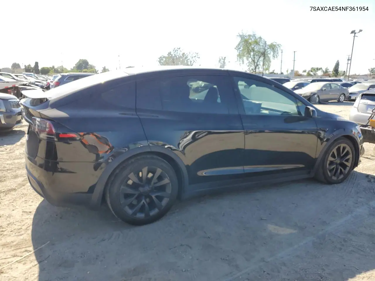 2022 Tesla Model X VIN: 7SAXCAE54NF361954 Lot: 56475335